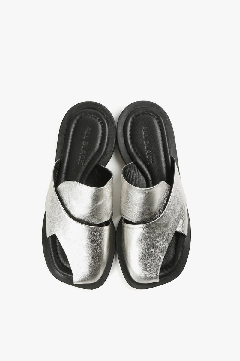 SANDALIA TOE SLIDE Plata