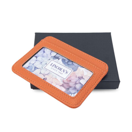 Tarjetero Sienna Mandarina