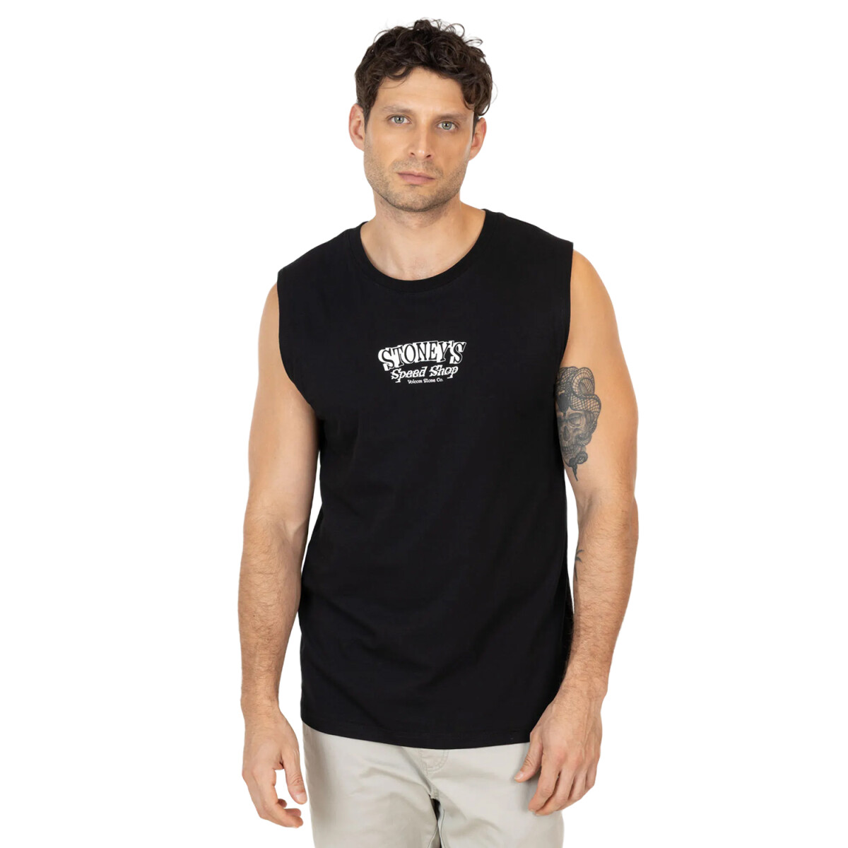 Musculosa Volcom Speed Shop - Negro 