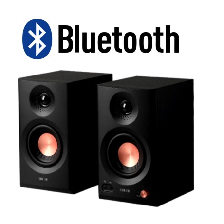 Parlantes Edifier MR3 de Estudio Negros Bluetooth 001