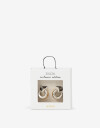 Aros Argollas Metal Aros Argollas De Acero Bold Mixplating - Combinacion Bicolor