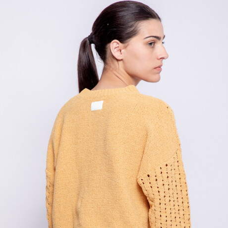 SWEATER MOON Amarillo Oliva