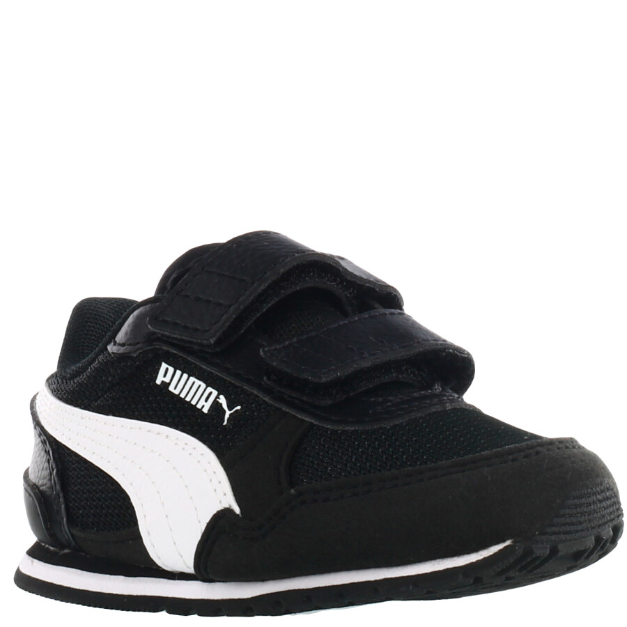 Championes de Niños Puma St Runner V3 Inf Negro - Blanco