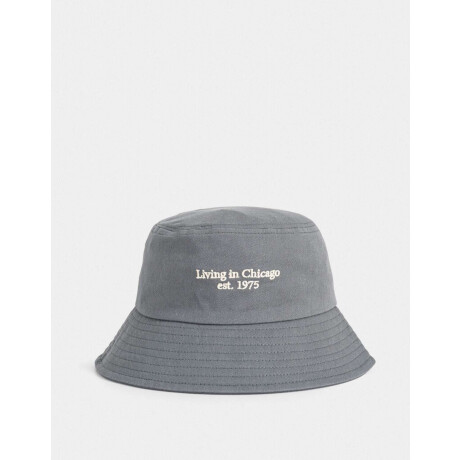 Sombreros Denim gris medio