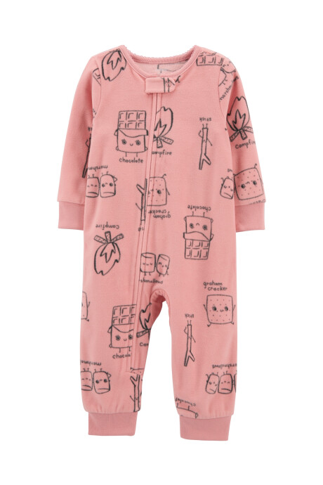 Pijama de micropolar estampado malvaviscos 0