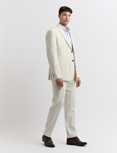 080576 PANTALON HARRINGTON LABEL Natural