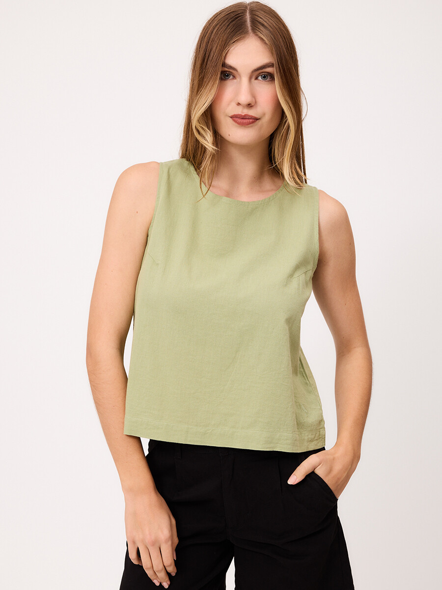 TOP BORINA POLANCO - Verde 