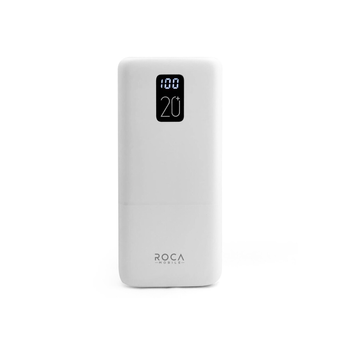 Power bank LCD 20.000 mAh color blanco 