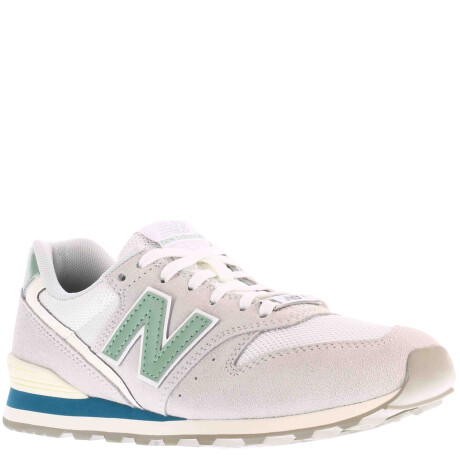 Championes de Mujer New Balance Classics Traditionnels Gris - Verde - Blanco