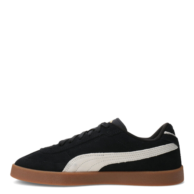 Championes de Hombre Puma Club II Era Suede Negro - Beige Natural
