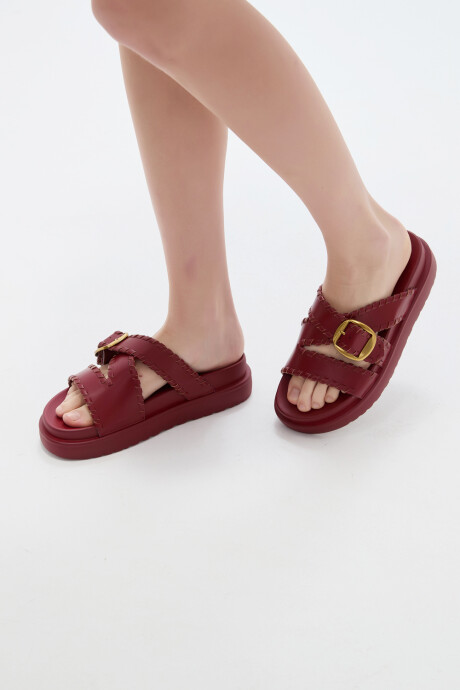 Sandalia Savo Bordeaux