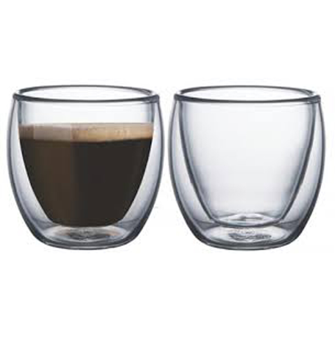 VASO DOBLE VIDRIO PARA CAFE X 2 - 64760/400 