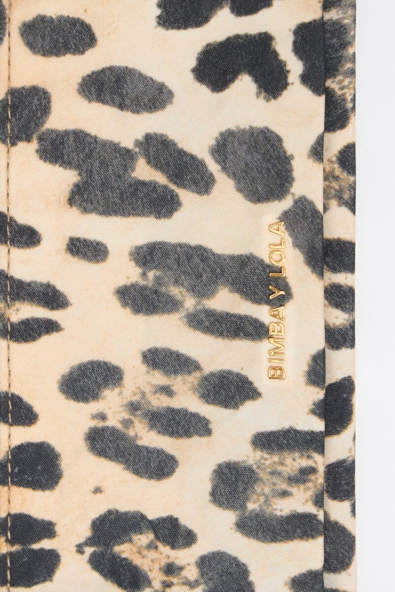 MONEDERO DOBLE Leopardo