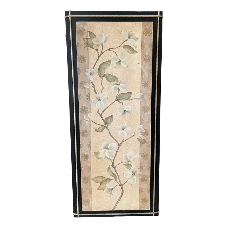 Lamina de flor sobre marco de madera - PRODUCTO CON DETALLES Lamina de flor sobre marco de madera - PRODUCTO CON DETALLES