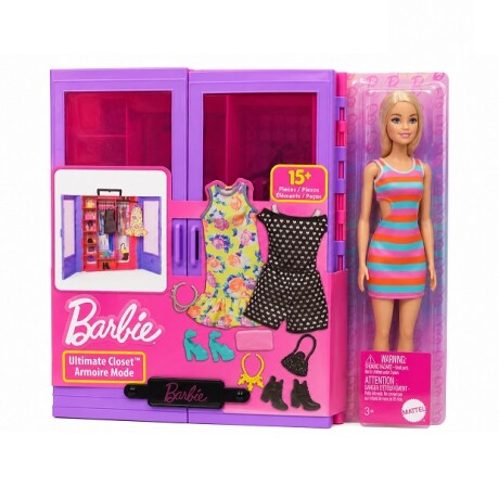 BARBIE - CLOSET DELUJO CON MUÑECA 001