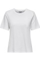 Polera New Básica Orgánica White