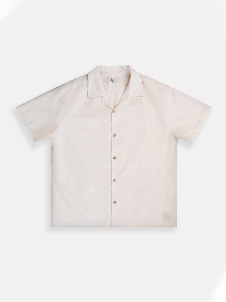 CAMP-COLLAR BOXY SHIRT 