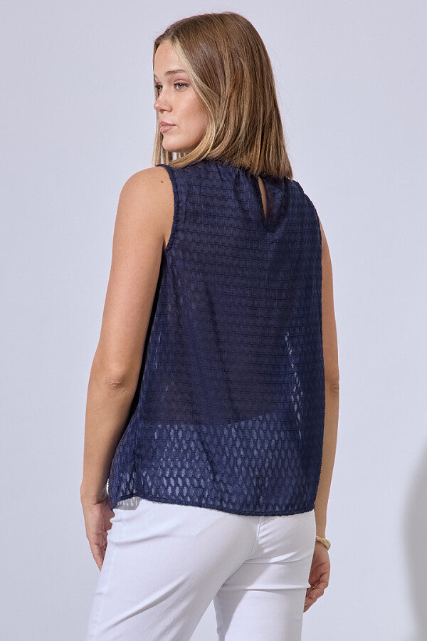 Blusa Gasa Labrada AZUL