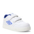 Championes de Niños Umbro Steve Junior Blanco - Azul Real