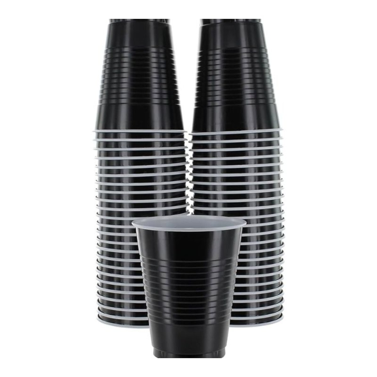 Vaso 350ml Diferentes colores x50un - Negro 