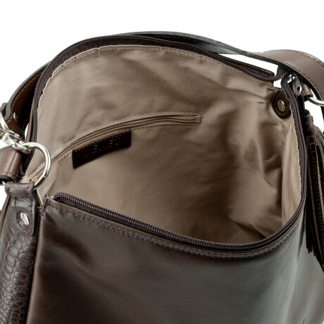 CARTERAS VENET - CUERO AVA MARRON