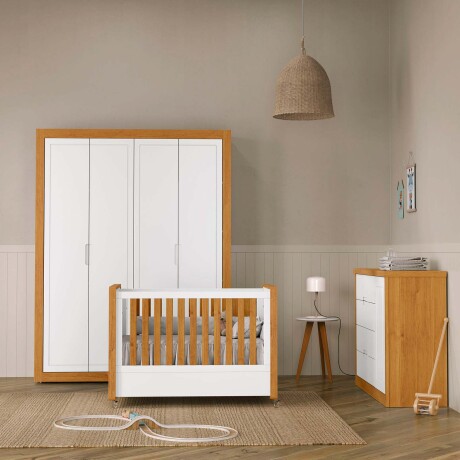 CUNA CAMA CUNAS MDF-Y-MADERA BLANCO TUTTO