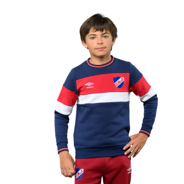 Buzo Umbro A La Base Grav Niños NU243089 Azul-rojo
