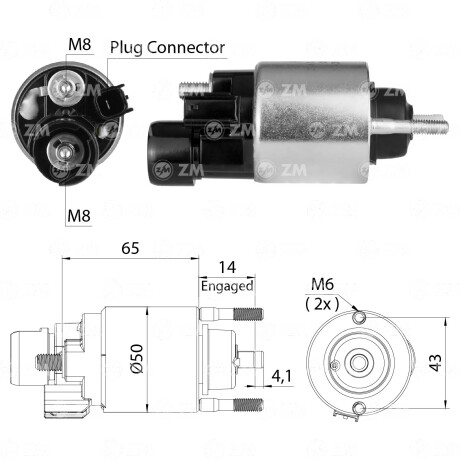AUTOMATICO DE ARRANQUE HONDA S/DENSO 12V ACURA-CRESTA ZM AUTOMATICO DE ARRANQUE HONDA S/DENSO 12V ACURA-CRESTA ZM