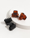 Broches Sets Carey (todos) Basicos - Combinacion Bicolor