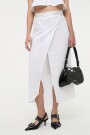 FALDA MAXI Blanco