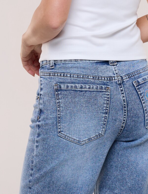 Jean Midrise Wide Leg JEAN