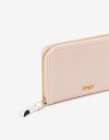 Ficheros Zip Round Billetera Fichero Rosa - Rosa Claro