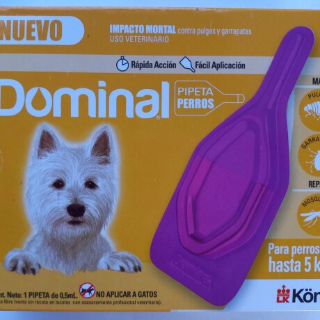 DOMINAL SPOT ON PERRO HASTA 5 KG Dominal Spot On Perro Hasta 5 Kg