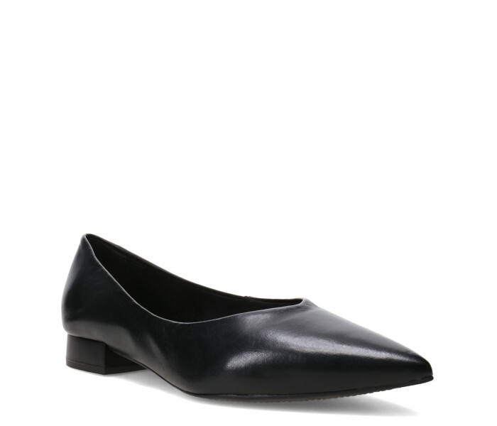 Zapatos de Mujer Bottero En Punta Taco Cuadrado Negro