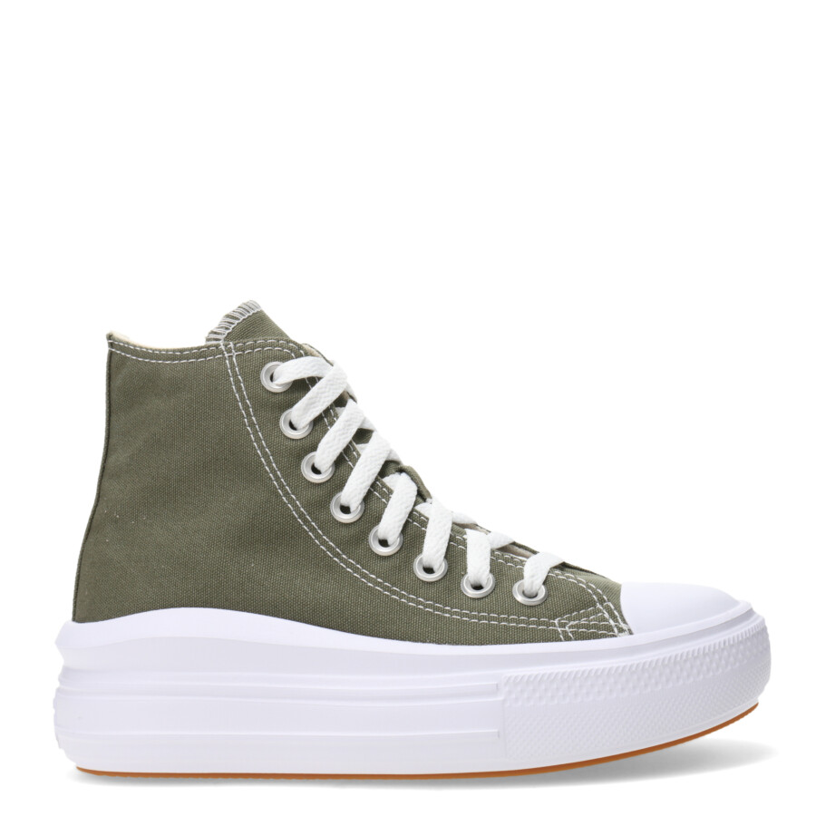 Championes de Mujer Converse Chuck Move Seasonal Verde Oliva - Blanco - Negro