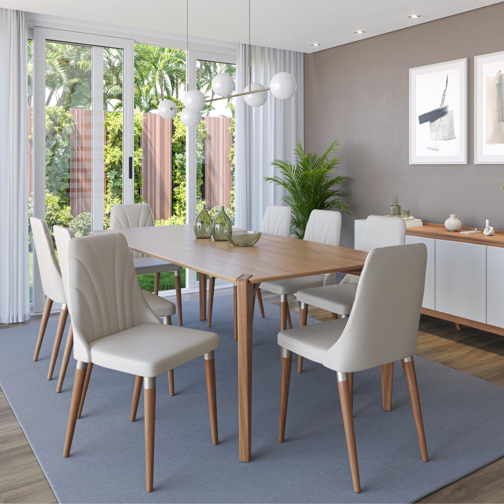 Mesa de comedor Harmony - 220 - Linea Monaco Mesa de comedor Harmony - 220 - Linea Monaco