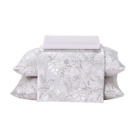 Juego Sábanas Queen Size Dohler 130 Hilos 100% Algodón Pluma