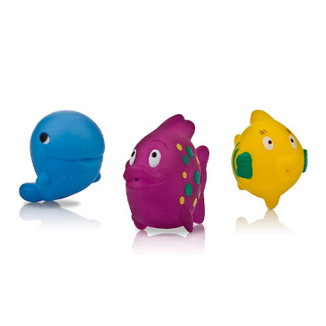 Juguetes para Baño Nuby 3 Pack Fun Fish Squirter 001