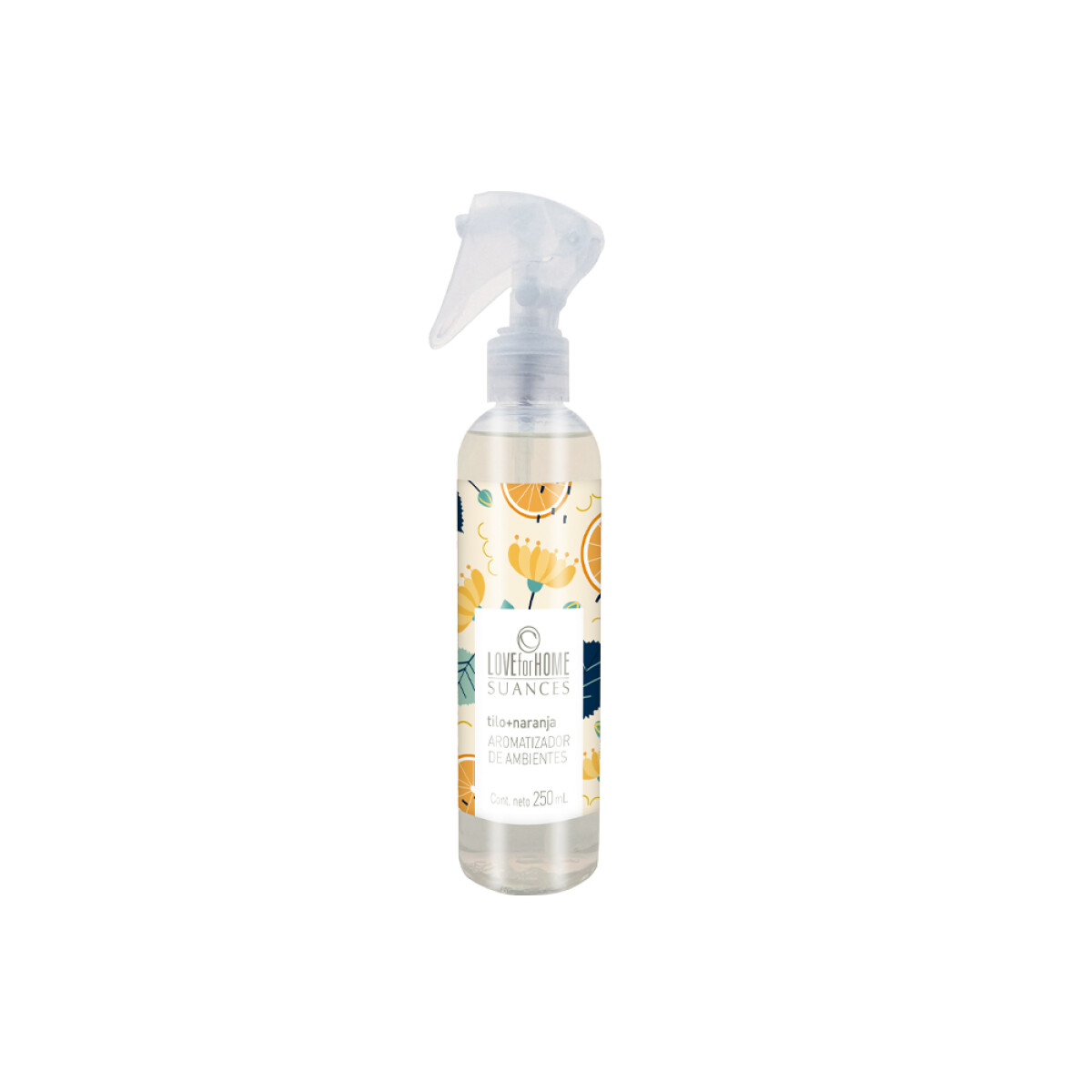 PERFUMADOR AMBIENTE LOVE FOR HOME 250 ML - TILO Y NARANJA 
