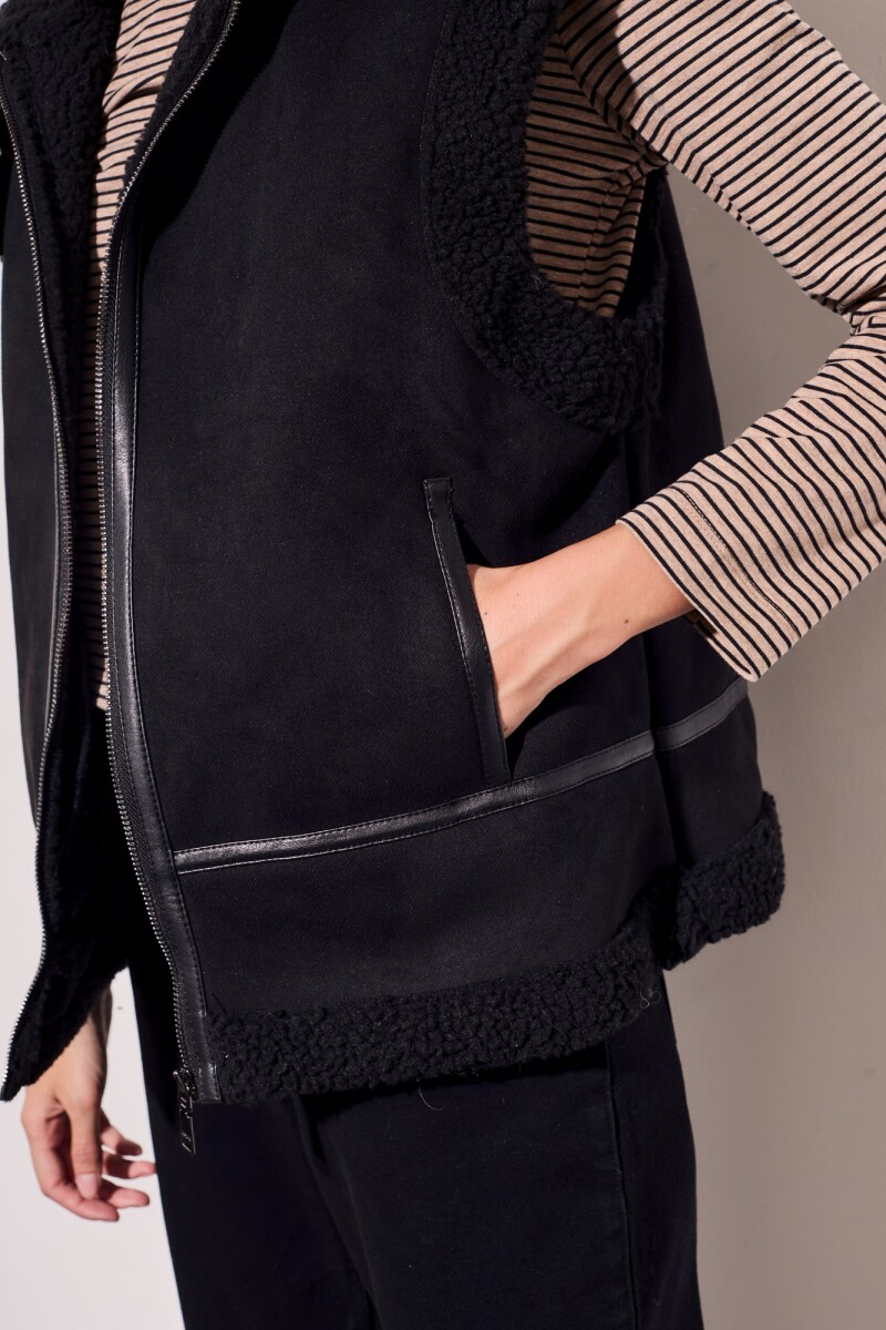 Chaleco Gamulan Negro