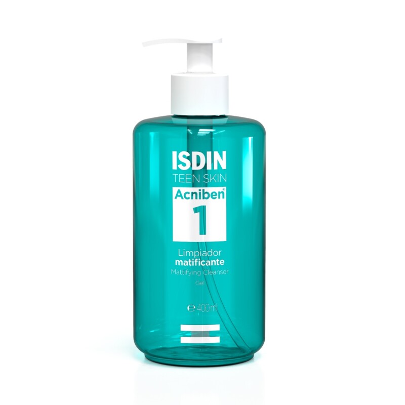 Isdin Acniben Gel Limpiador Matificante 400 Ml. Isdin Acniben Gel Limpiador Matificante 400 Ml.