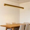 COLGANTE LINEAL RETTANGOLARE PARA TUBO LED MADERA COLGANTE LINEAL RETTANGOLARE PARA TUBO LED MADERA