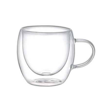 SET2 TAZAS DOBLE PARED 80ML BOROSILICATO VARENNA