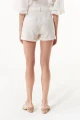 Short Capri Plateado