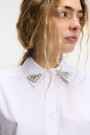 Camisa con detalle Blanco