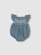 Ranita Con Smock Azul Claro