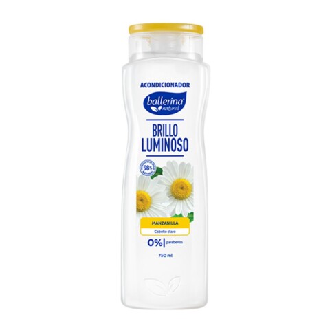 Acondicionador Ballerina 750ml Brillo Luminoso
