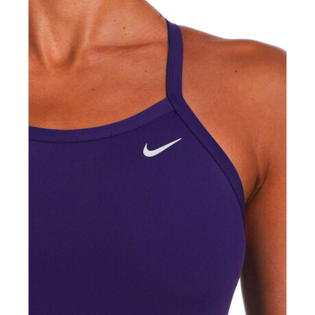 Traje De Baño Racerback One Piece de Mujer morado