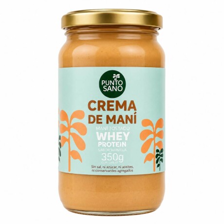 Mantequilla de Maní Punto Sano Whey Protein 350g Mantequilla de Maní Punto Sano Whey Protein 350g