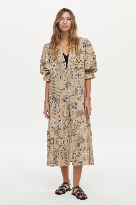 Vestido Pampa Camel